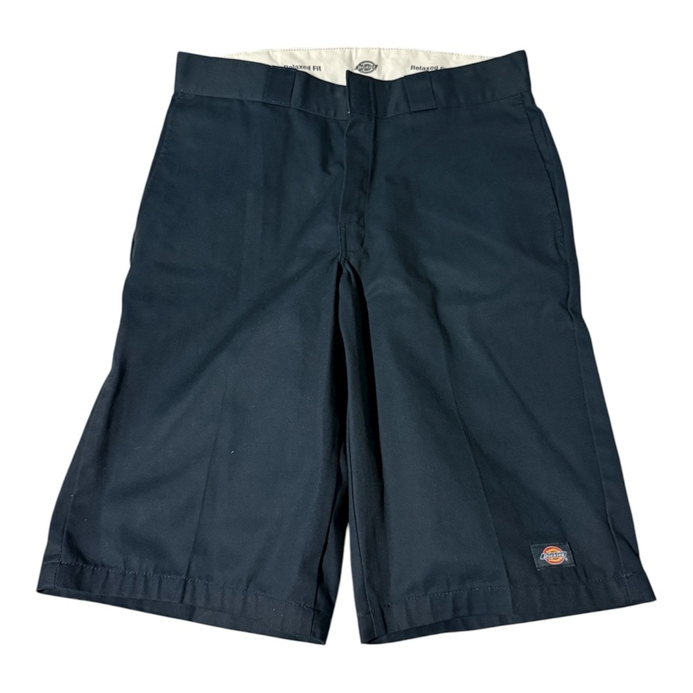 Dickies Men's Navy Flat Front Shorts 34
